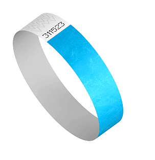 Контрольні браслети з логотипом 1000 штук в упаковці