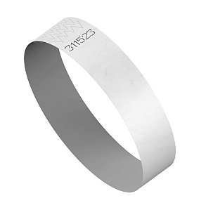 Контрольні браслети з логотипом 1000 штук в упаковці